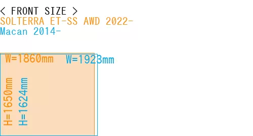 #SOLTERRA ET-SS AWD 2022- + Macan 2014-
